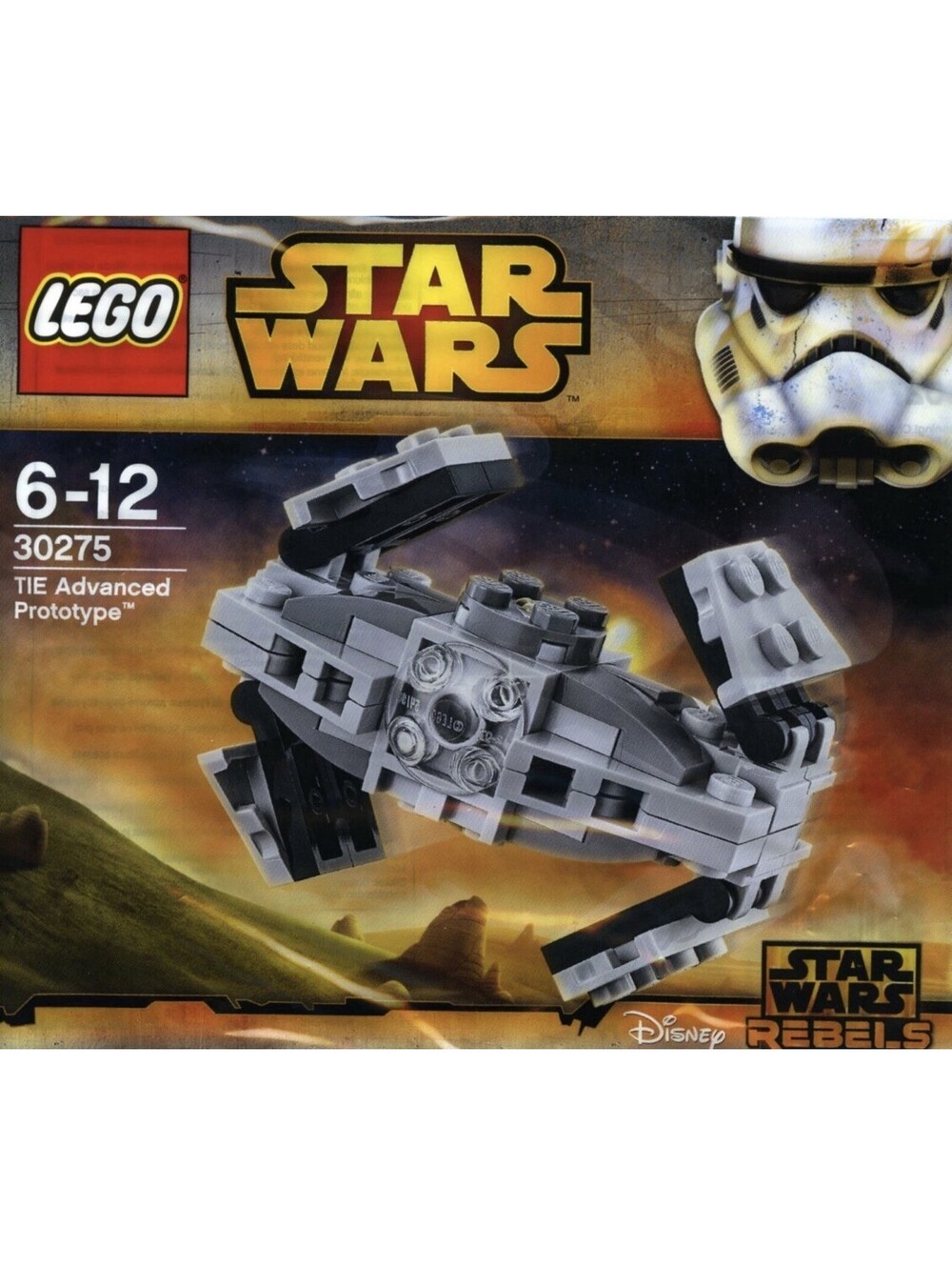 LEGO STAR WARS REBELS 30275 Tie Advanced Prototype NEW 2015 Polybag Retired